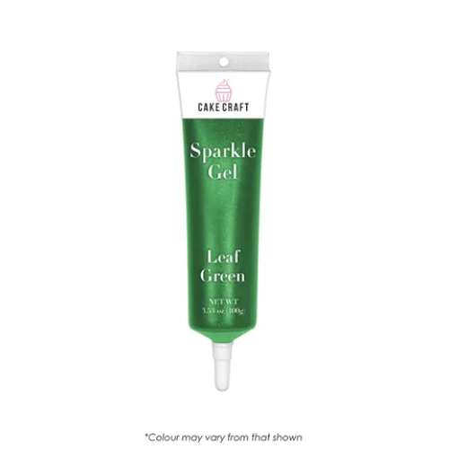 Leaf Green Sparkle Glitter Gel - Click Image to Close